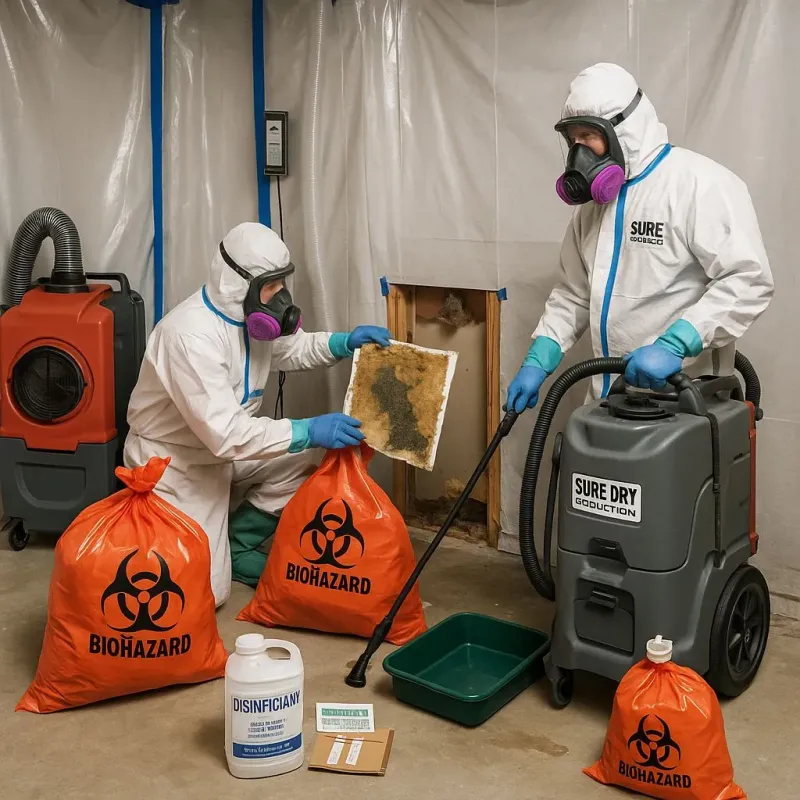 Contaminated Water Handling Protocols process in Roberts County, SD